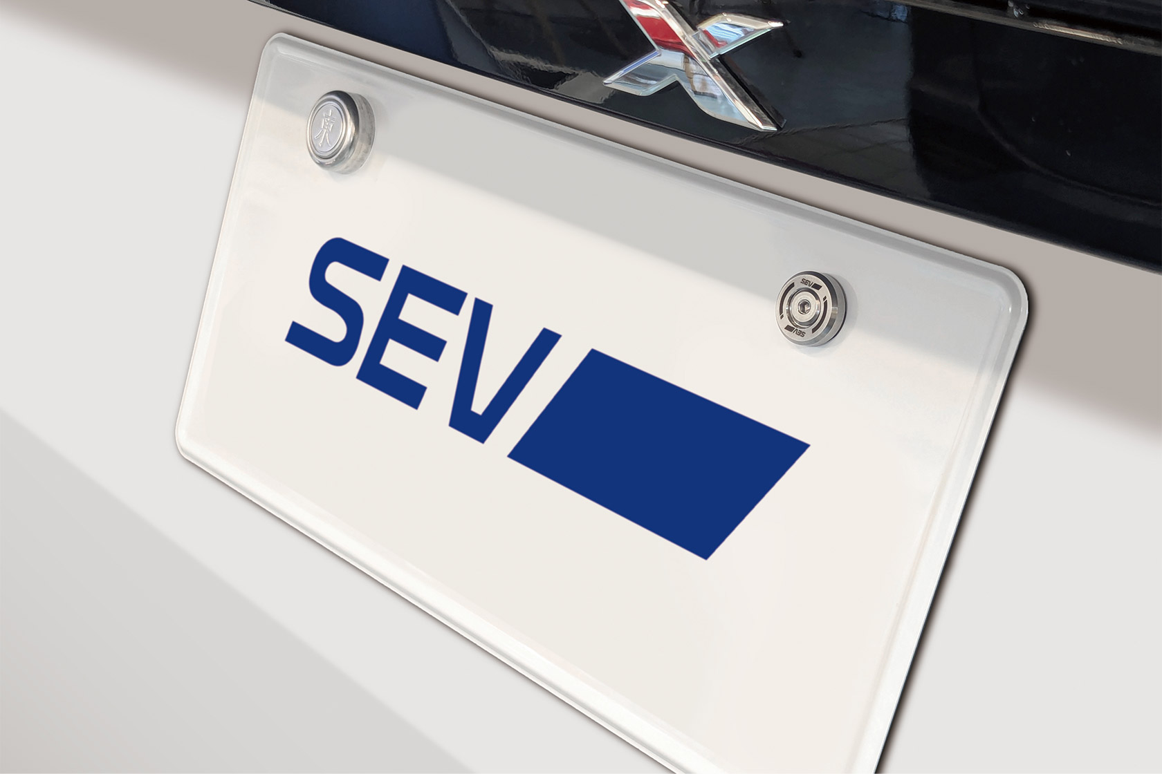 SEVナンバープレートリング