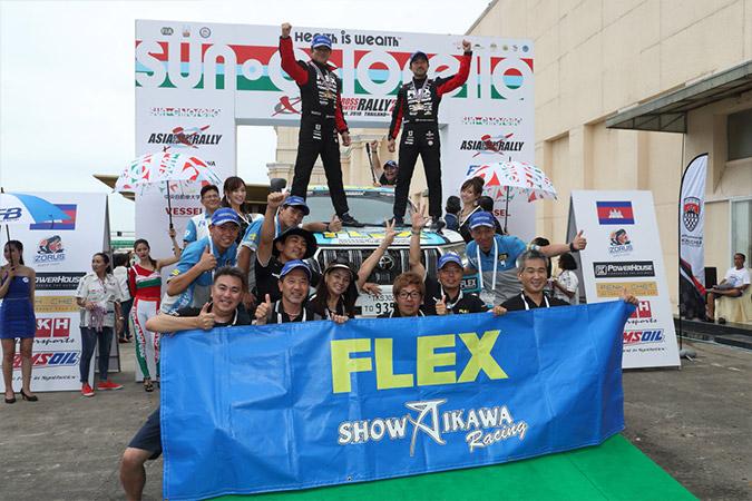 「FLEX SHOW AIKAWA Racing」AXCR2018完走!