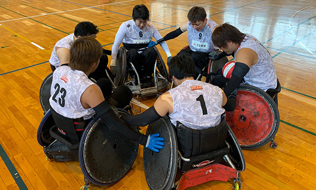 車いすラグビーチーム「TOKYO SUNS」をSEVがサポート!