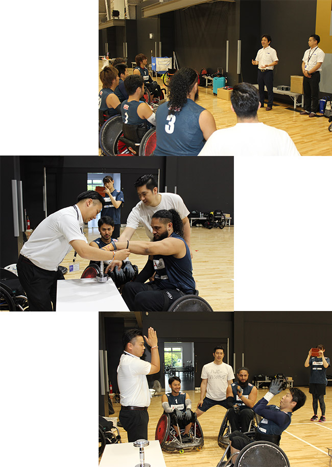 車いすラグビーチーム「TOKYO SUNS」をSEVがサポート!