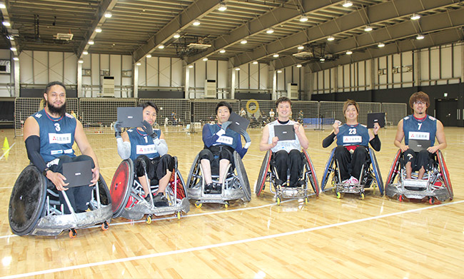 車いすラグビーチーム「TOKYO SUNS」をSEVがサポート！