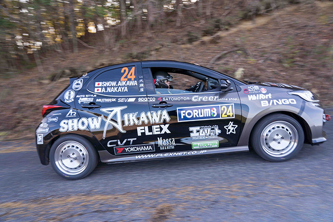 「FLEX SHOW AIKAWA Racing」FORUM8 セントラルラリー2021完走！